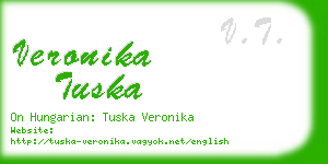veronika tuska business card